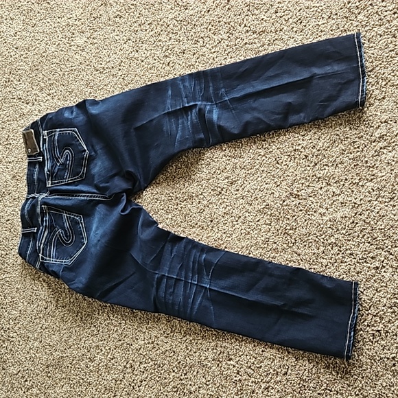 Suki jeans dark wash, like new size 16 - Picture 5 of 6